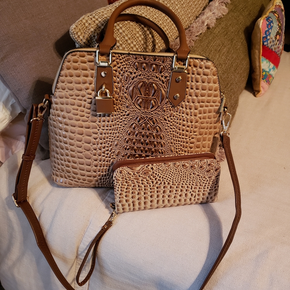 Candace Christian Satchel and wallet